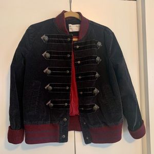 Free People Atlas Corduroy Bomber Jacket